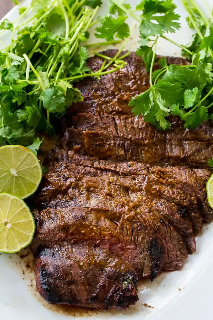 3-Ingredient Chipotle-Lime Grilled Steak