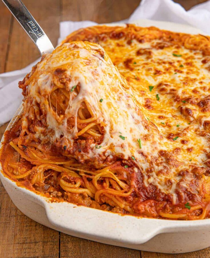 Easy Baked Spaghetti Food Glorious Food