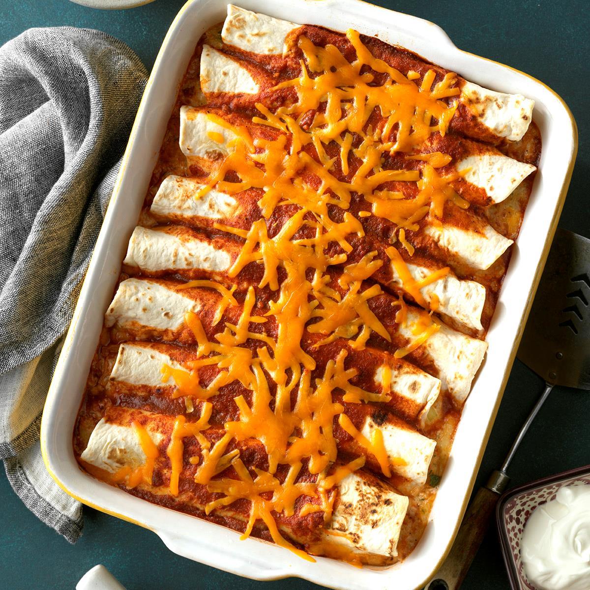 Easy Cheese Enchiladas - Food, glorious food!