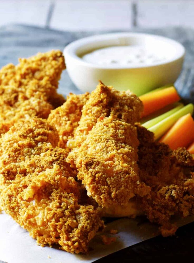 Baked Buffalo Chicken Tenders