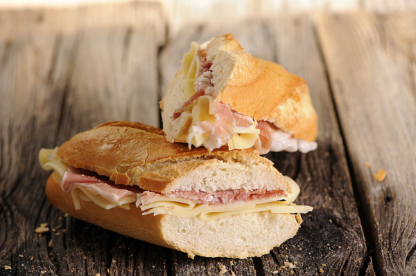 Baked Ham and Cheese Party Sandwiches - Food, glorious food!